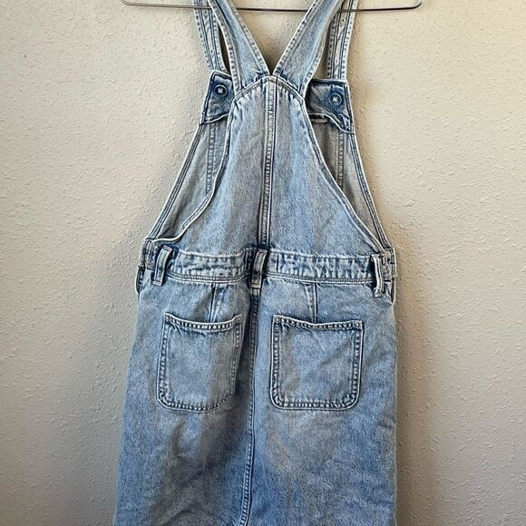 NWOT Adorable Girls Denim Old Navy Denim Overall Dress Size XL - Picture 3 of 5